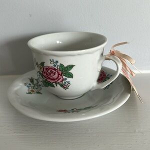 Vintage Hallmark Cards Inc Cup and Saucer